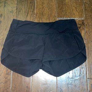 lululemon black shorts